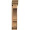 Ekena Millwork Balboa Traditional Smooth Bracket w/ Offset Brace, Western Red Cedar, 7 1/2"W x 36"D x 40"H BKT0806X36X40BOA01SWR - alternate 4